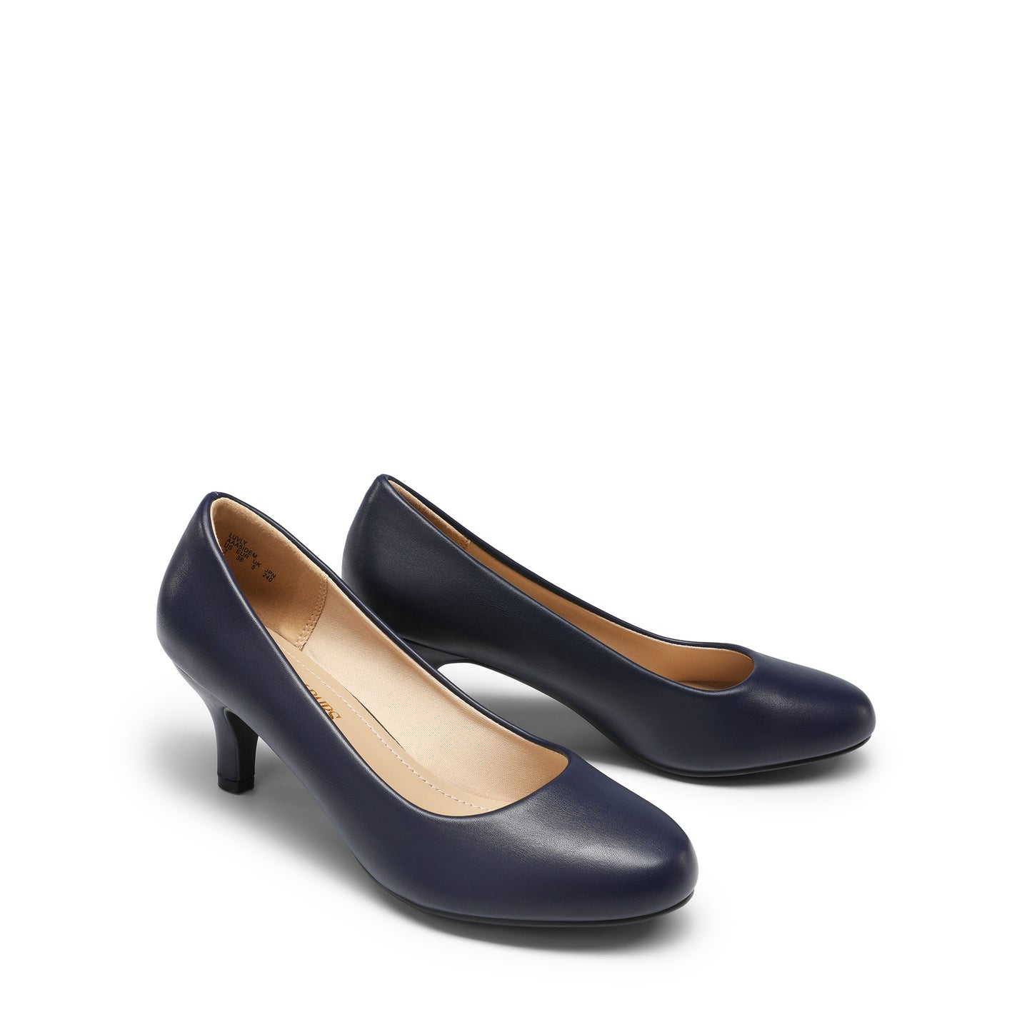 Women's Dress Comfortable Low Heel Pump Shoes