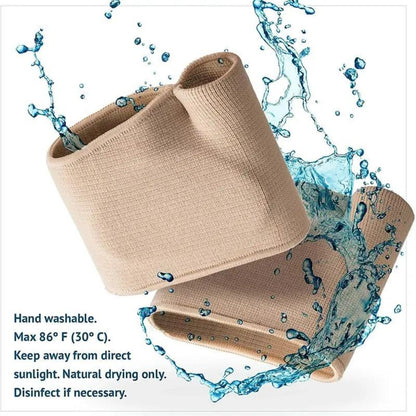 Gel Forefoot Cushion Pads - 2-Pack - Fabric sleeves with gel sole cushions