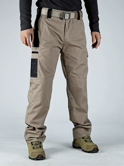 Men'S Tactical Cargo Pants - Quick-Dry Lightweight, Multi-Pocket Design, Regular Fit for Hiking, Camping, Outdoor Adventures (Belt Not Included), Hiking Pants, Adventure Clothing, Rugged Style, Scratch resistant Material, Utility Trousers