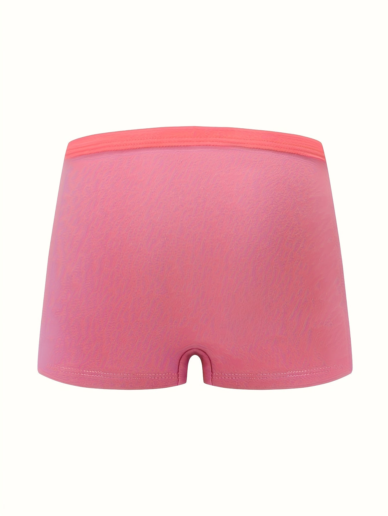 Random 12pcs Girls' Underwear Soft Comfortable Breathable Girls' Boxer Underwear Cute Cartoon Patterns Girls' Underwear