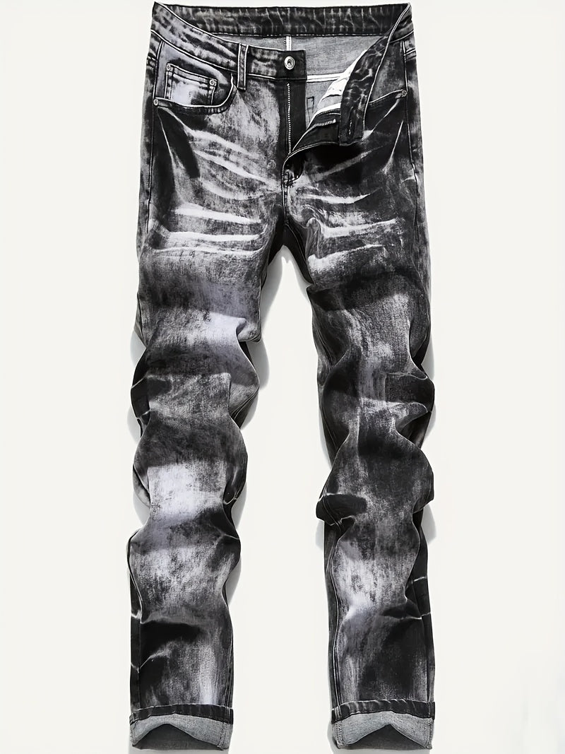 2-Pair Men's Slim Jeans, Stretch Comfort Fit, Vintage And Washed Denim Styles, Must-Have