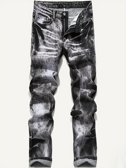 2-Pair Men's Slim Jeans, Stretch Comfort Fit, Vintage And Washed Denim Styles, Must-Have