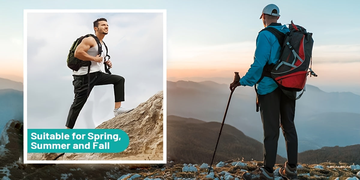 3pcs Men's Summer Solid Color Tapered Sports Pants, High Stretch Fiber, with Ribbed CuffDesign, Nylon 80%Spandex 20%, Reflective Stripe Design At The Hem Of Pants, Regular Fit with ZipperPockets, Breathable ComfortableRunningTraining LongTrousers