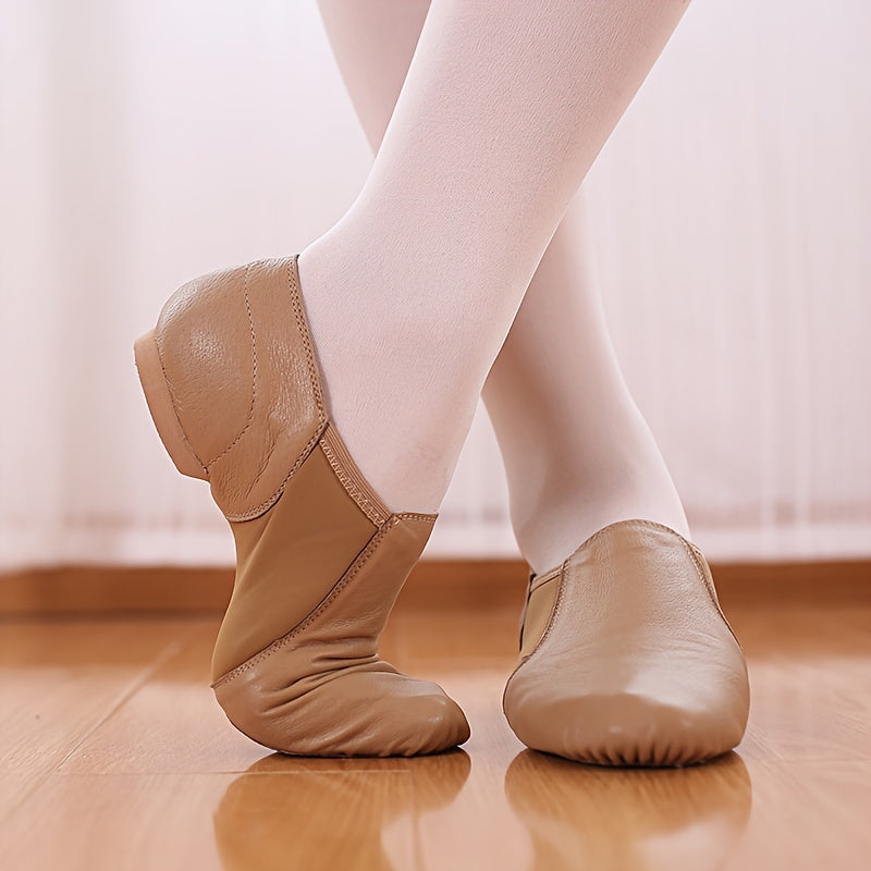 Jazz Shoes Adult Teacher Training Shoes Genuine Leather Dance Shoes Cheerleading Shoes Soft Sole Dance Shoes, Women Shoes