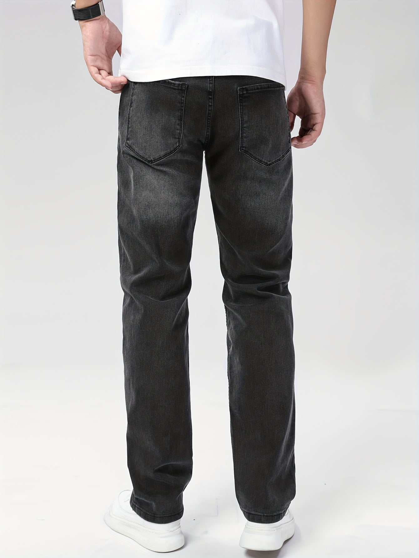 Men's Black Series Cotton Jeans - product view 5
