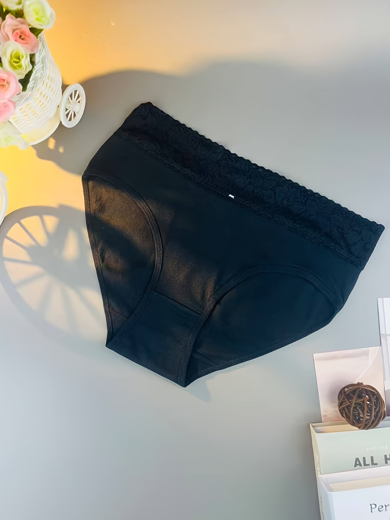 20pcs [Curve Lady Lingerie] Women'S Lace Underwear Full Collection, Solid Color High-Elasticity Full-Coverage Briefs, Hip-Hugging Triangle Panties Lingerie, Breathable For Casual Attire Or Special Occasions (Sexy Versatile)( Colors Random Delivery)