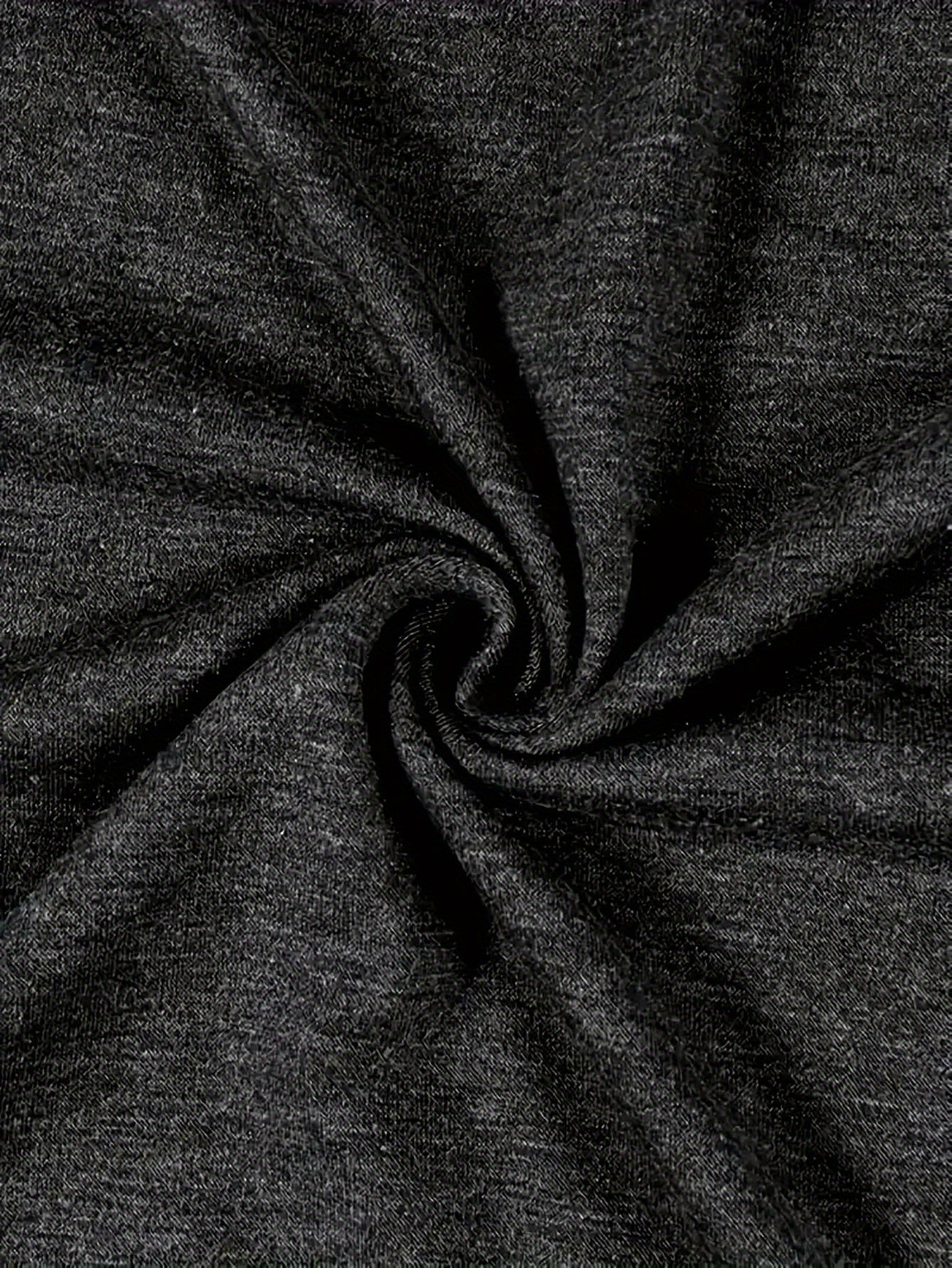 Women's Dark Gray Printed V-Neck T-Shirt - product view 11