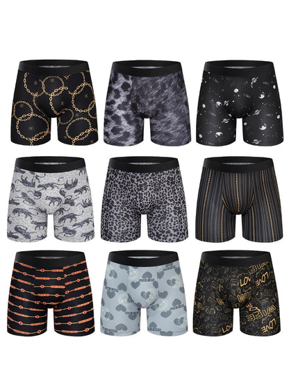 Men's Boxer Shorts - Moisture Wicking 6 Pack
