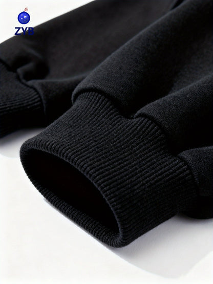 Men's Solid Color Sweatshirt - Regular Fit