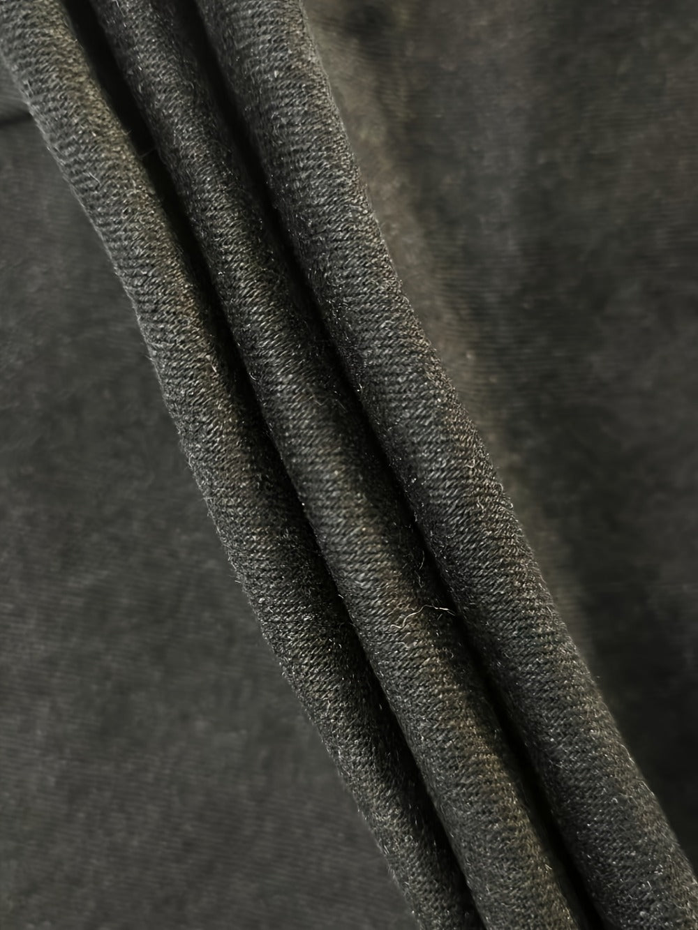 Men's Skinny Jeans - Black Denim Clean Finish