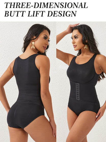 Bodysuit for Women with Firm Tummy Control - Features Include Seamless Butt Lifting, Snap Crotch, Body, And Postpartum Shapewear