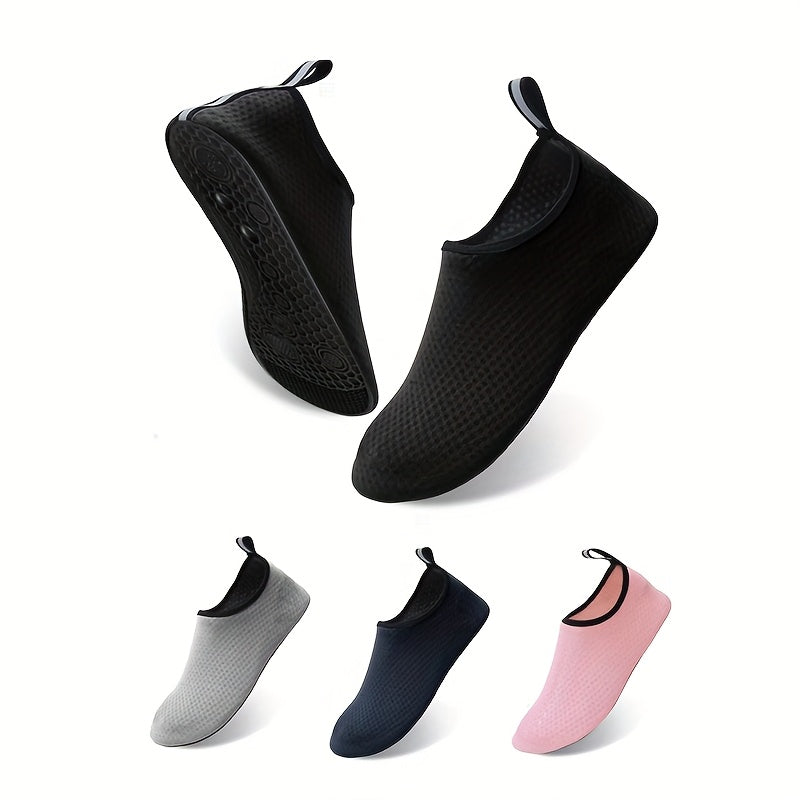 1pr Water Shoes Barefoot Aqua Yoga Socks Quick-Dry Beach Swim Surf Shoes for Women Men