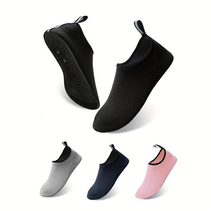 1pr Water Shoes Barefoot Aqua Yoga Socks Quick-Dry Beach Swim Surf Shoes for Women Men