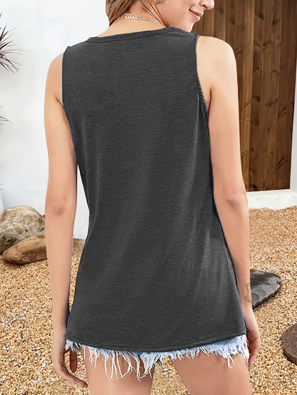 [Valentine's Day Gift] Casual Pose Print Tshirt, Perfect for Home, Going Out, Or Gift Giving, Ideal Choice for Valentine's Day And More