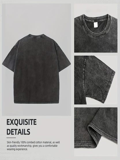 Men's Apricot Oversized Short-Sleeve T-Shirt - product view 31