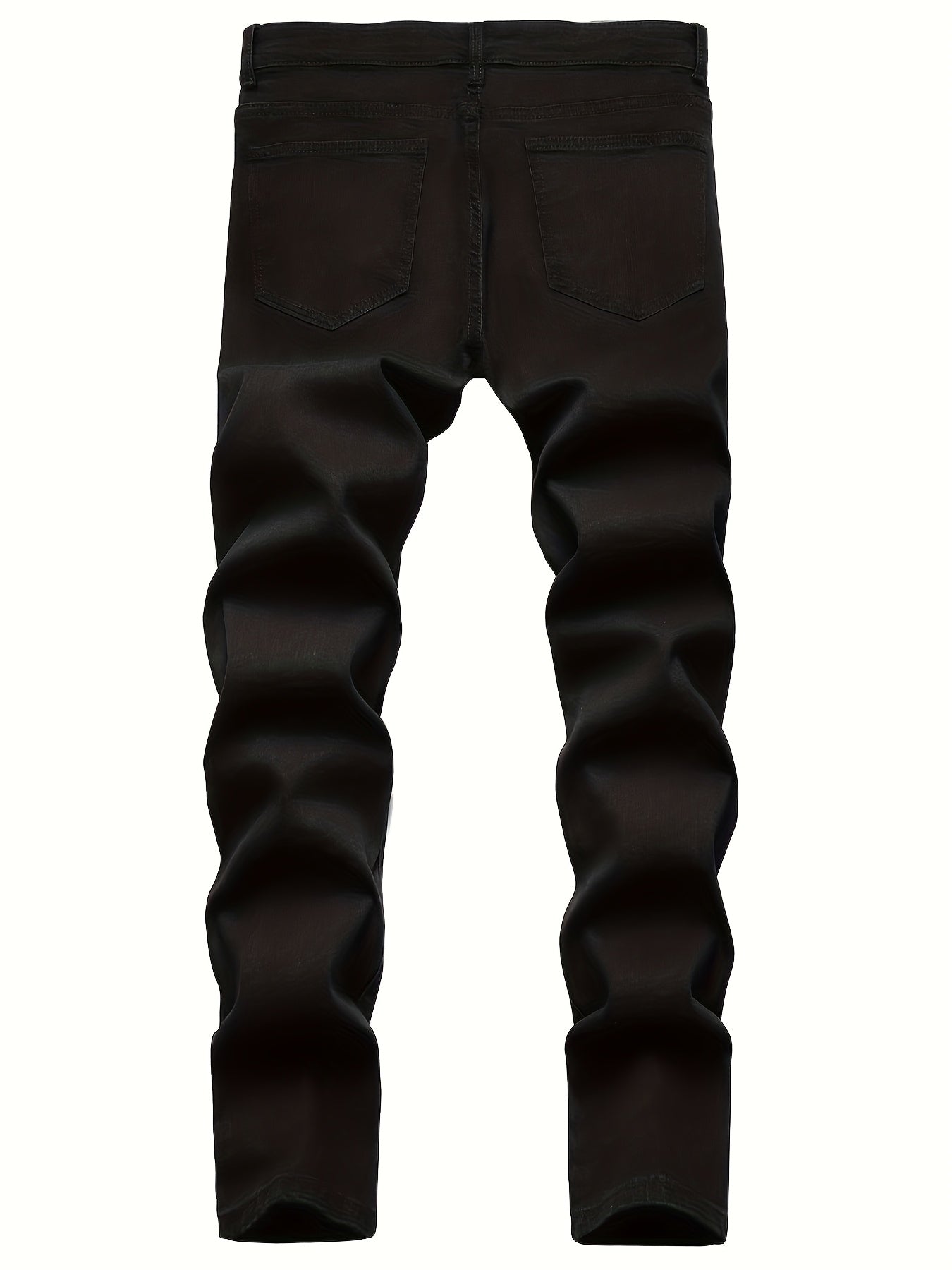 3pcs Men's Slim Fit Jeans - Stretch, Stylish, Versatile All Year Round Trousers | Wardrobe Essential & Boyfriend Gift
