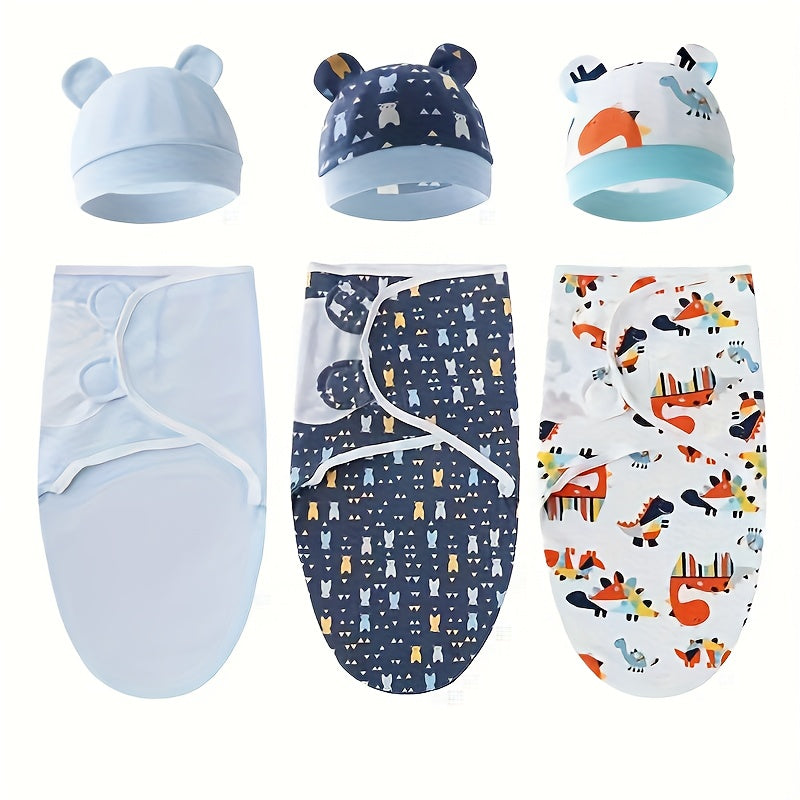 Baby Swaddle Sack - 3-pack Sacks Ergonomic Swaddles 5845