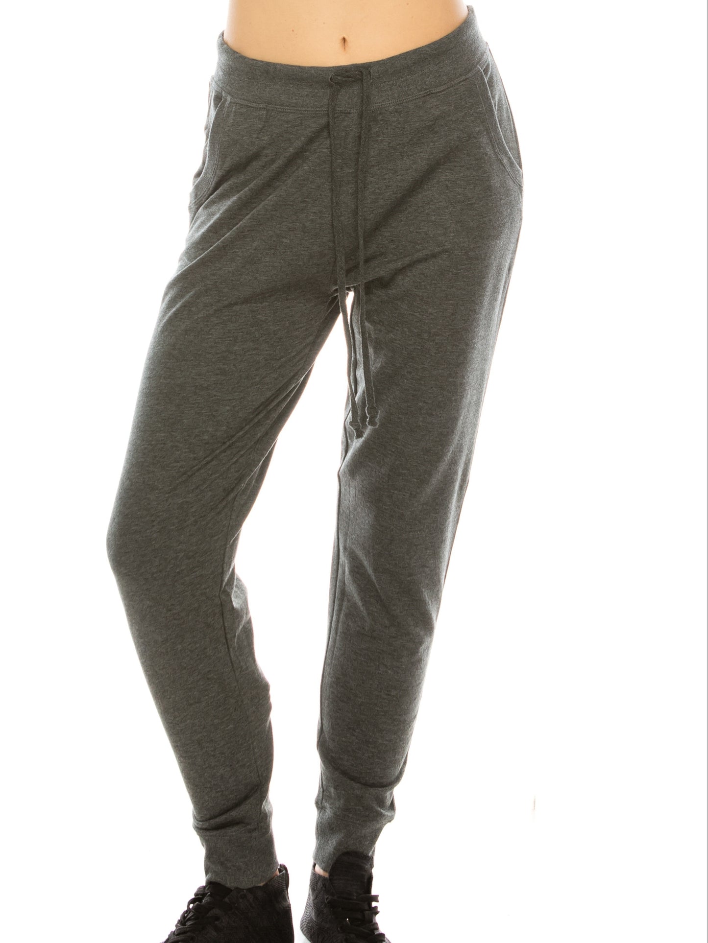 Casual Jogger Pants for Women Featuring a Relaxed Fit, Elastic Waistband, Drawstring, And Pockets, Suitable for Workouts, Yoga, And Everyday Wear Both Indoors And Outdoors