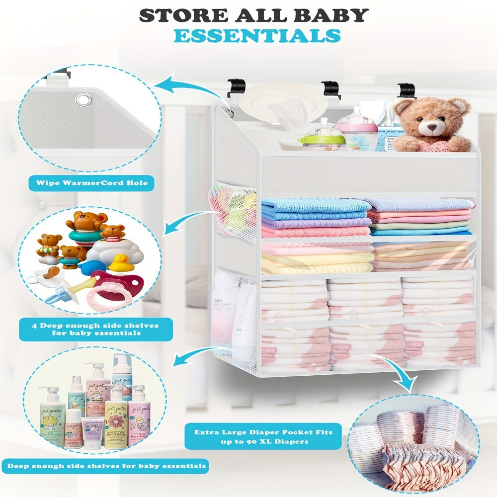 Diaper Organizer - Travel Multiple Pocket Hanging