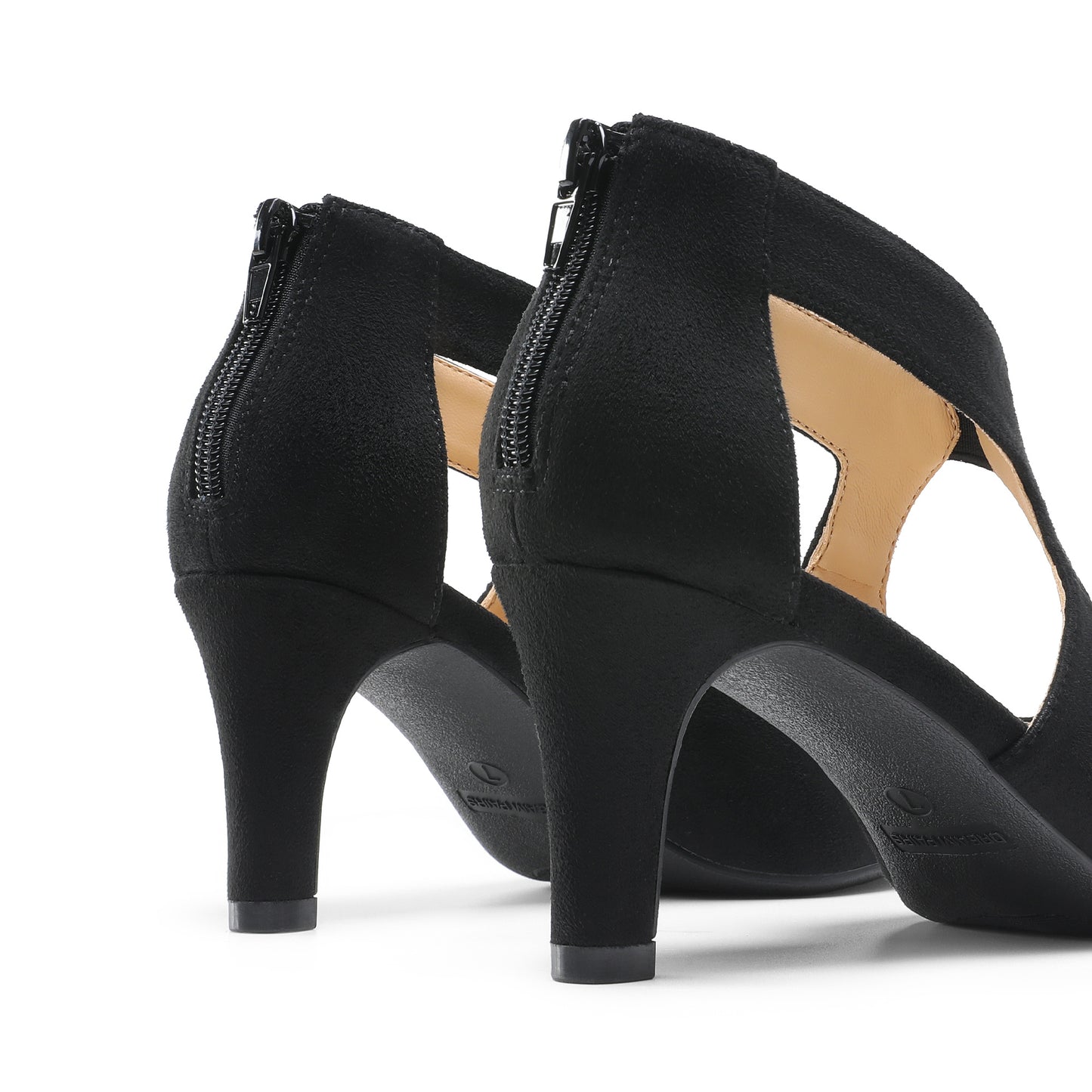 Women's Pumps Closed Pointed Toe Kitten Heels Elegant Party Wedding Dress Shoes for Women Comfortable Cross Strap Wedding Prom Party Stiletto Shoes for Women