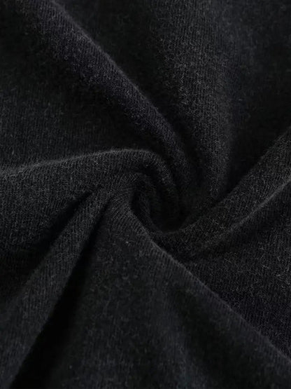 Women's VT-Black Oversized Short-Sleeve T-Shirt - product view 10