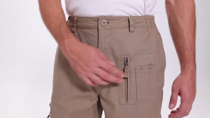 Men'S Cargo Pants /Spandex Scratch-Resistant Outdoor Training Trousers Lightweight with 9 Utility Pockets, Work Pants for Men Zippered Hem Design, Elastic Waistband for Daily Commuting, Office, And Outdoor Activities (Belt Not Included)