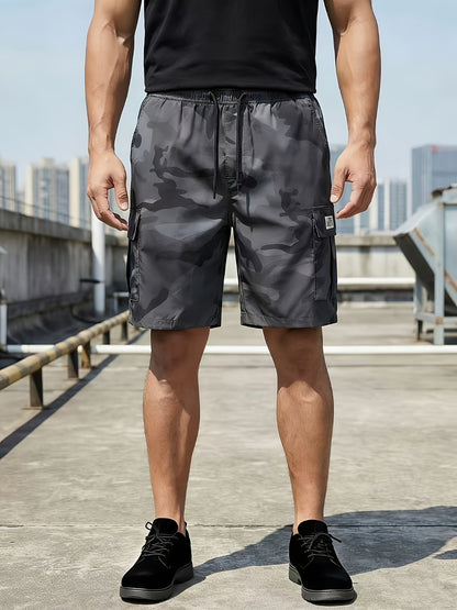 Men's Cargo Shorts - Drawstring Waist With Pockets Weekend Style