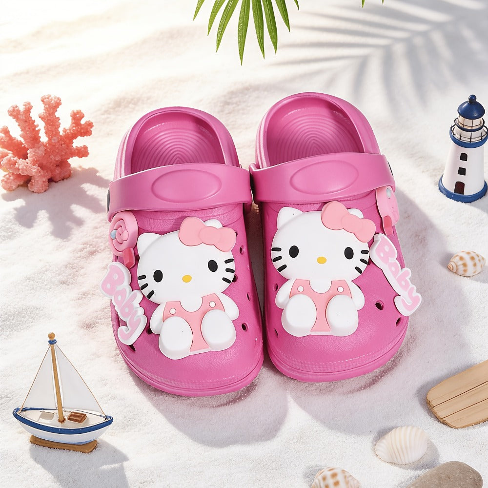 Boys Slippers - Breathable Mesh & Non-Slip Sole 360549