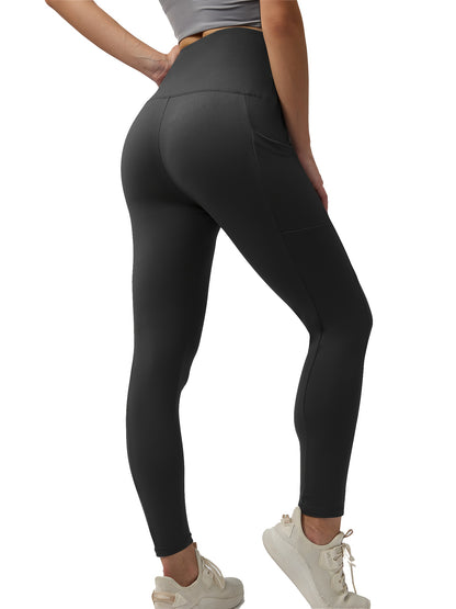 High-Waisted Women'S Yoga Pants - Tummy Control, Butt-Lifting, Soft Elastic Exercise Pants, Breathable Fitness Cycling Yoga Pants Suitable for All And Outdoor Sports Occasions