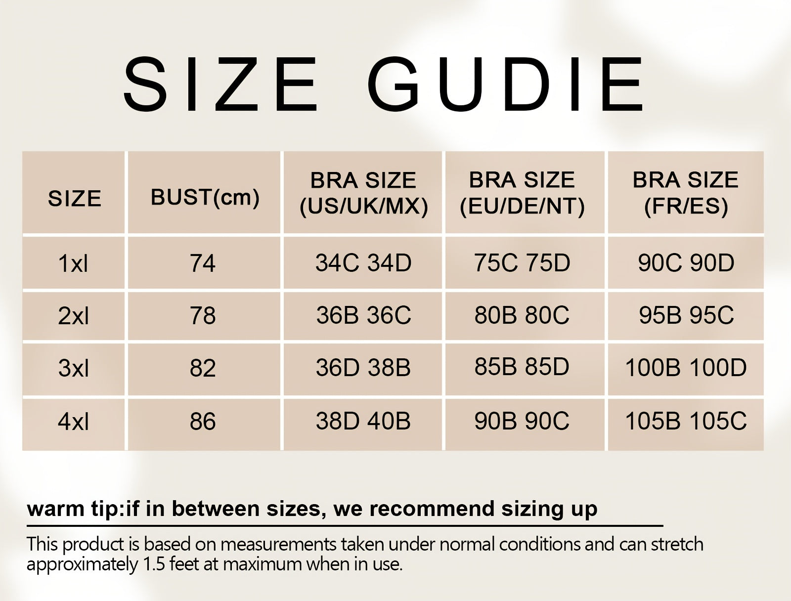 4pcs Plus Size Seamless Push Up Bras 1XL 4XL High Stretch Solid Color Wide Straps - product view 6