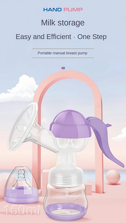 Breast Pump - Portable Manual Milk Collector