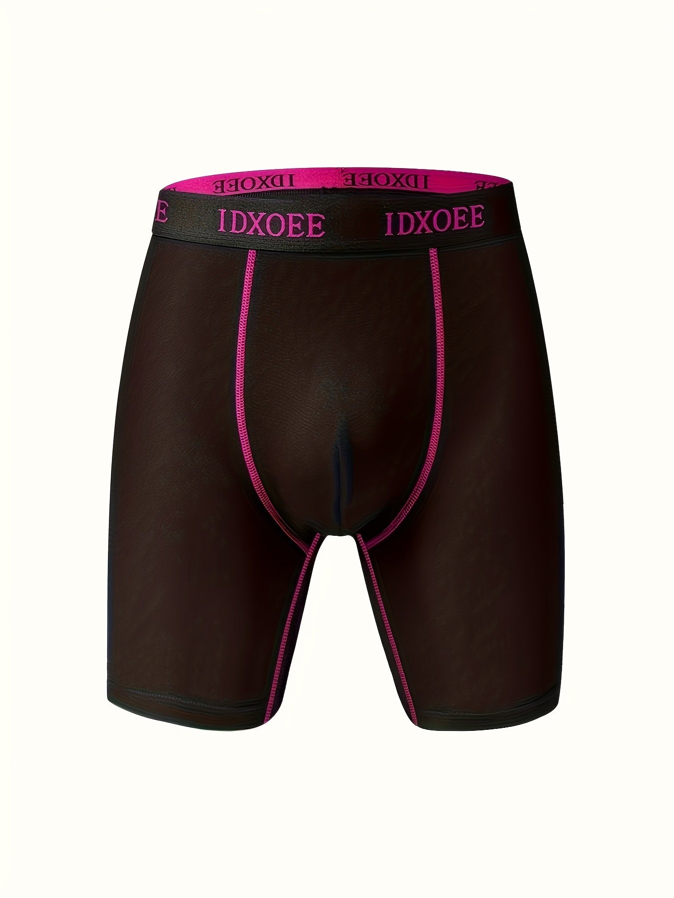 5pcs Men's Underwear, Casual Boxer Briefs Shorts, Breathable Comfy Stretchy Boxer Trunks, Sports Shorts