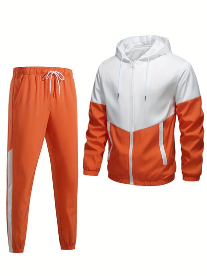 Men's Sportswear Set 8-Piece - Zipper Pocket Styles