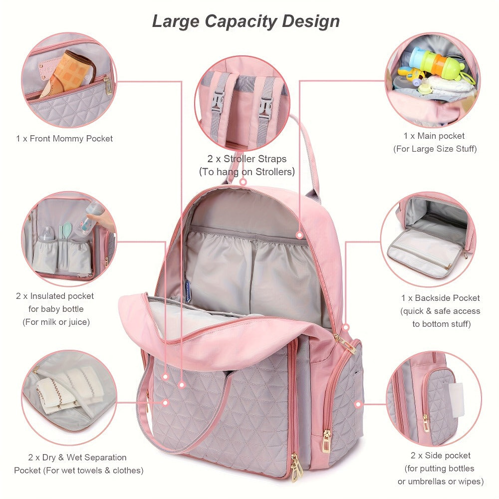 Kids' Lace Detail Diaper Bag