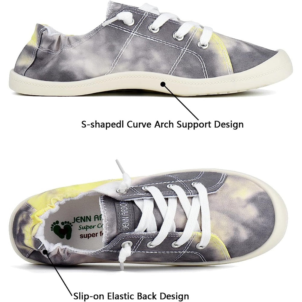 Women's Sneakers – Lace-Up Slip-On for Everyday Wear