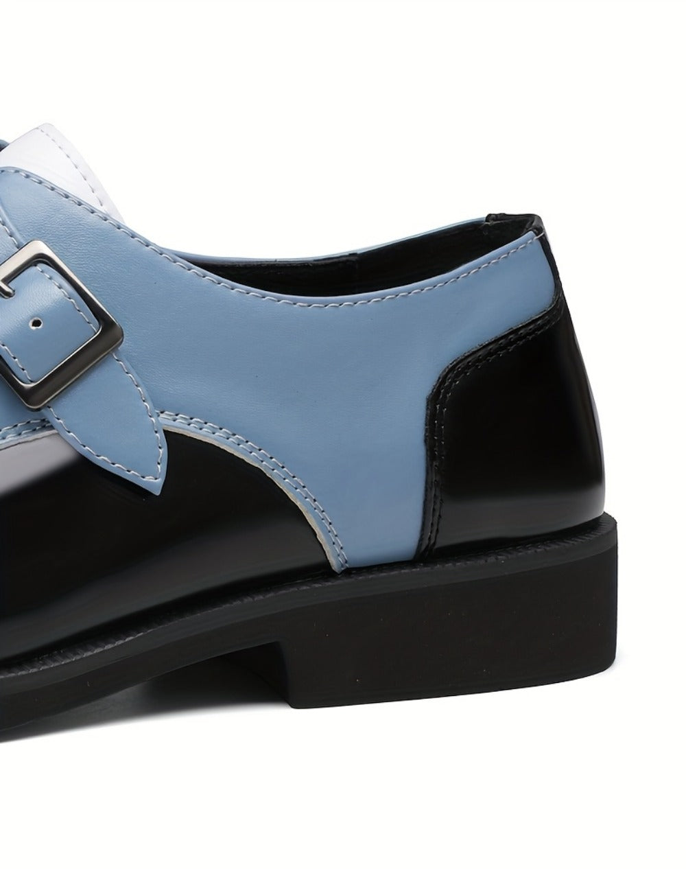Men's Loafers & Slip-Ons - Color Blocked & Metal Buckle 120933