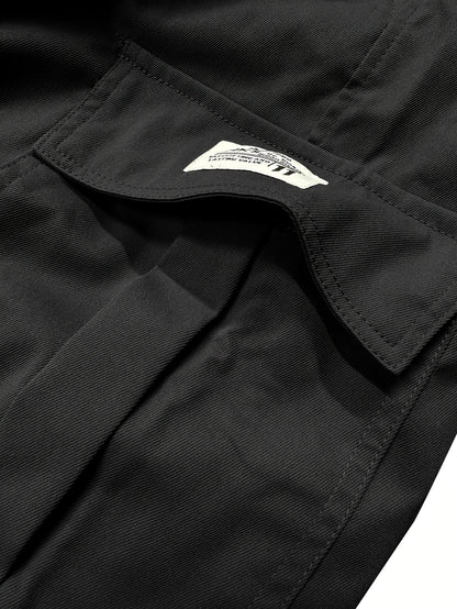 Men's Grey Polyester Cargo Shorts - product view 22