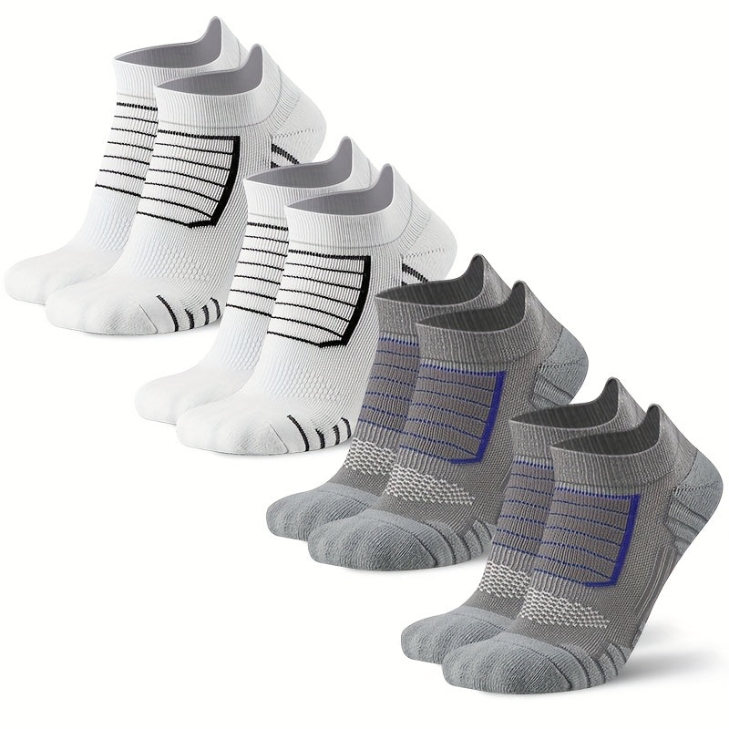 Men's Athletic Ankle Socks - 5-Pair Pack