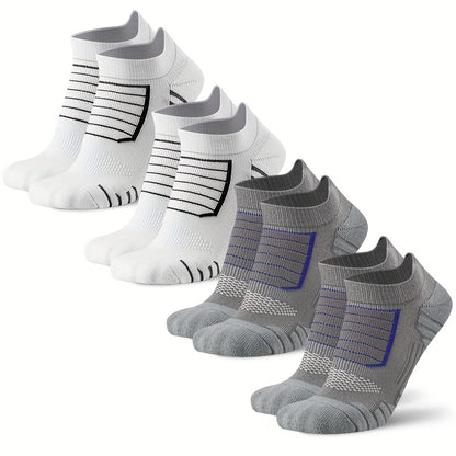 Men's Athletic Ankle Socks - 5-Pair Pack