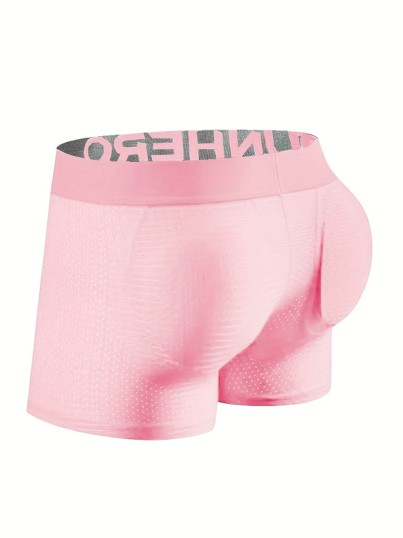 New Men'S Boxers Featuring Butt Pads, Made from Breathable Mesh, Designed for Comfort And Elasticity, Perfect for Lounging at for home