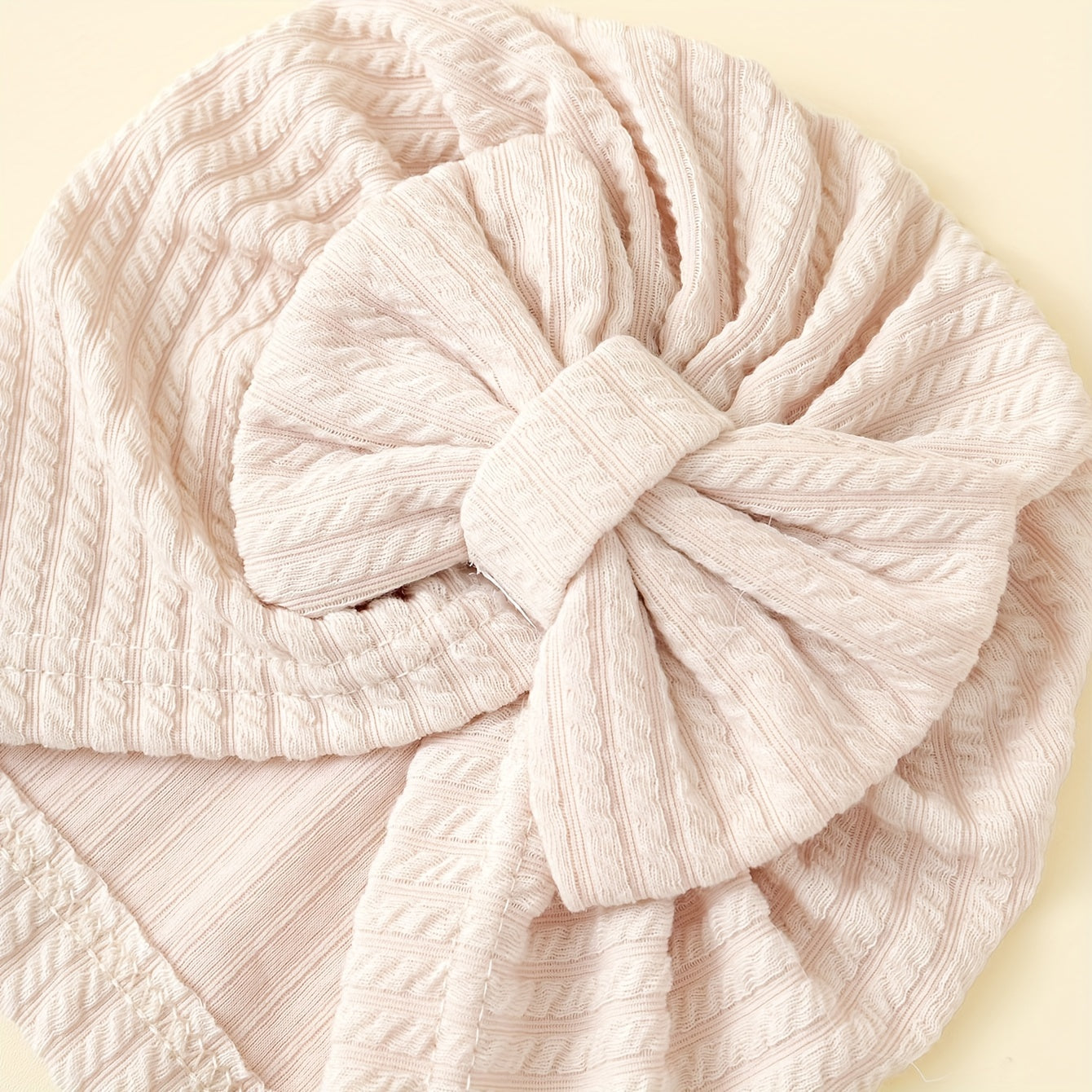 4pcs Pit Strip Flower Type Baby Caps