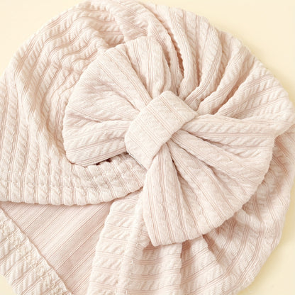 4pcs Pit Strip Flower Type Baby Caps