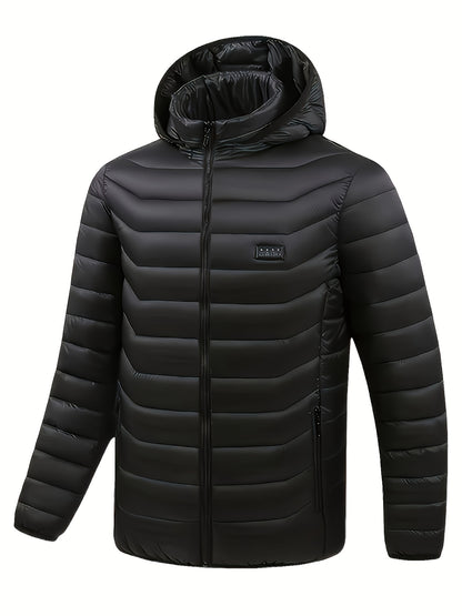Men'S And Women'S Heated Clothes, 21-Zone Multi-Directional Heating System, Recommended for Going Out to Against Wind And Cold, Outdoor Cycling And Skiing, Casual Fashion Fashion, Warm Winter, USB Power Supply, Power Bank Not Included