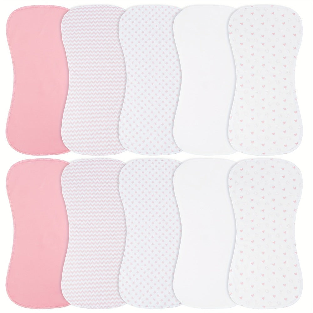 Burp Cloth - 10-pack Cloths Washcloths Rags