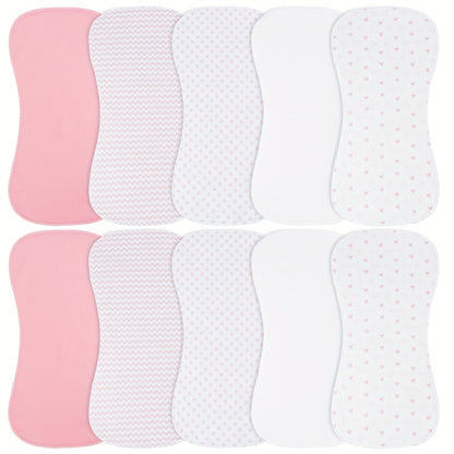 Burp Cloth - 10-pack Cloths Washcloths Rags