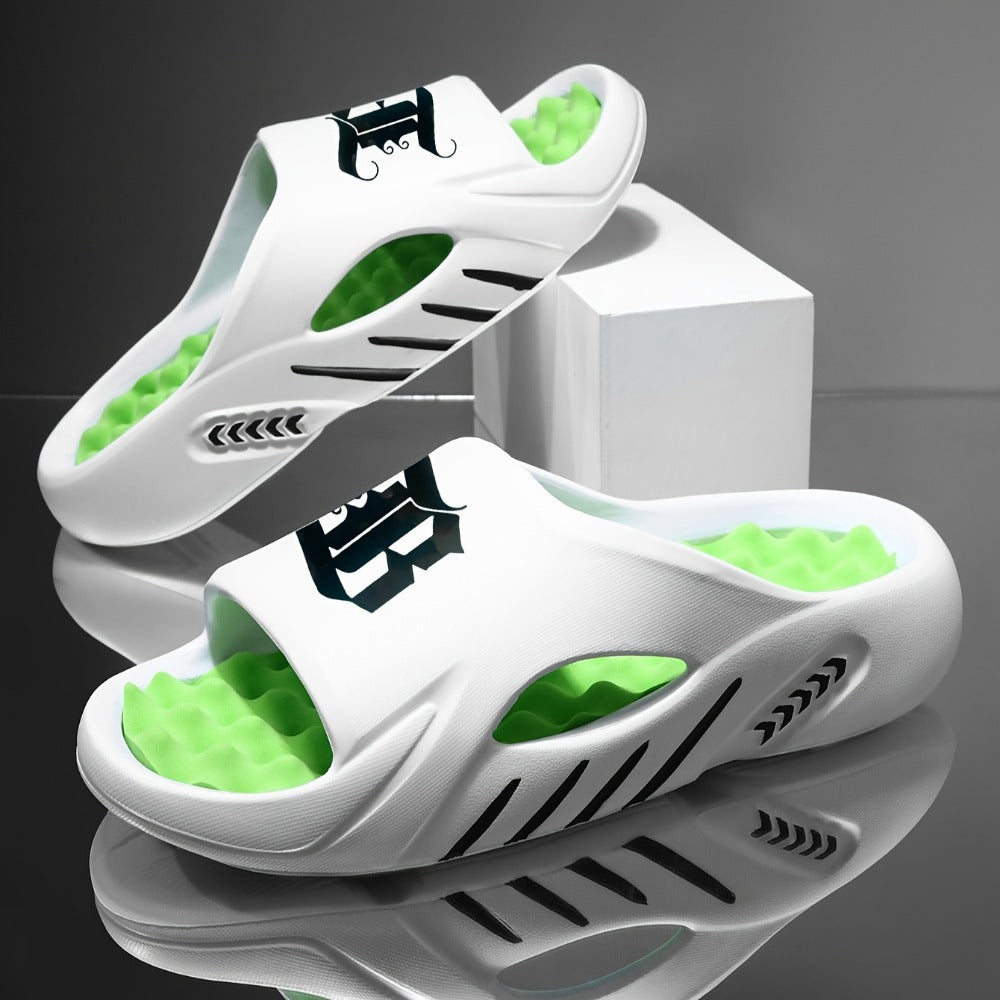 Men's Slippers - Non-Slip Sole