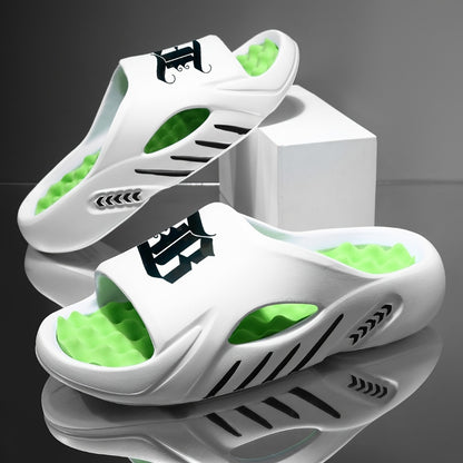 Men's Slippers - Non-Slip Sole