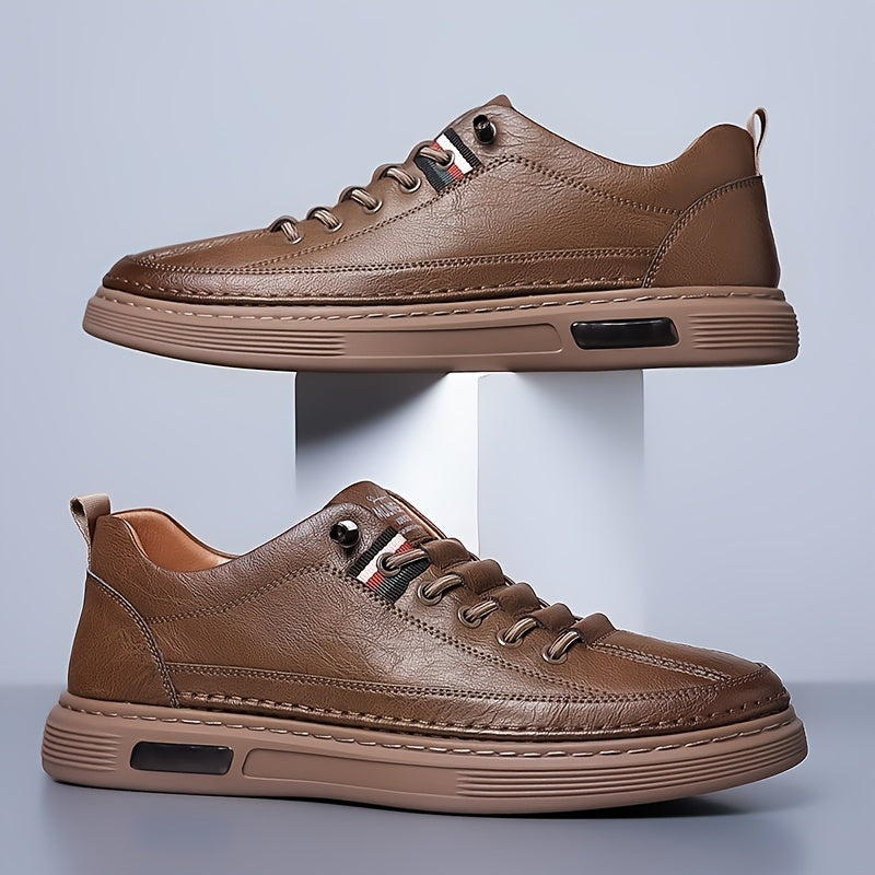 Men's Casual -Like Sneakers, All-Season Versatile Soft-Sole Shoes, Breathable Lightweight Anti-slip Fashion Footwear for Daily & Business Wear