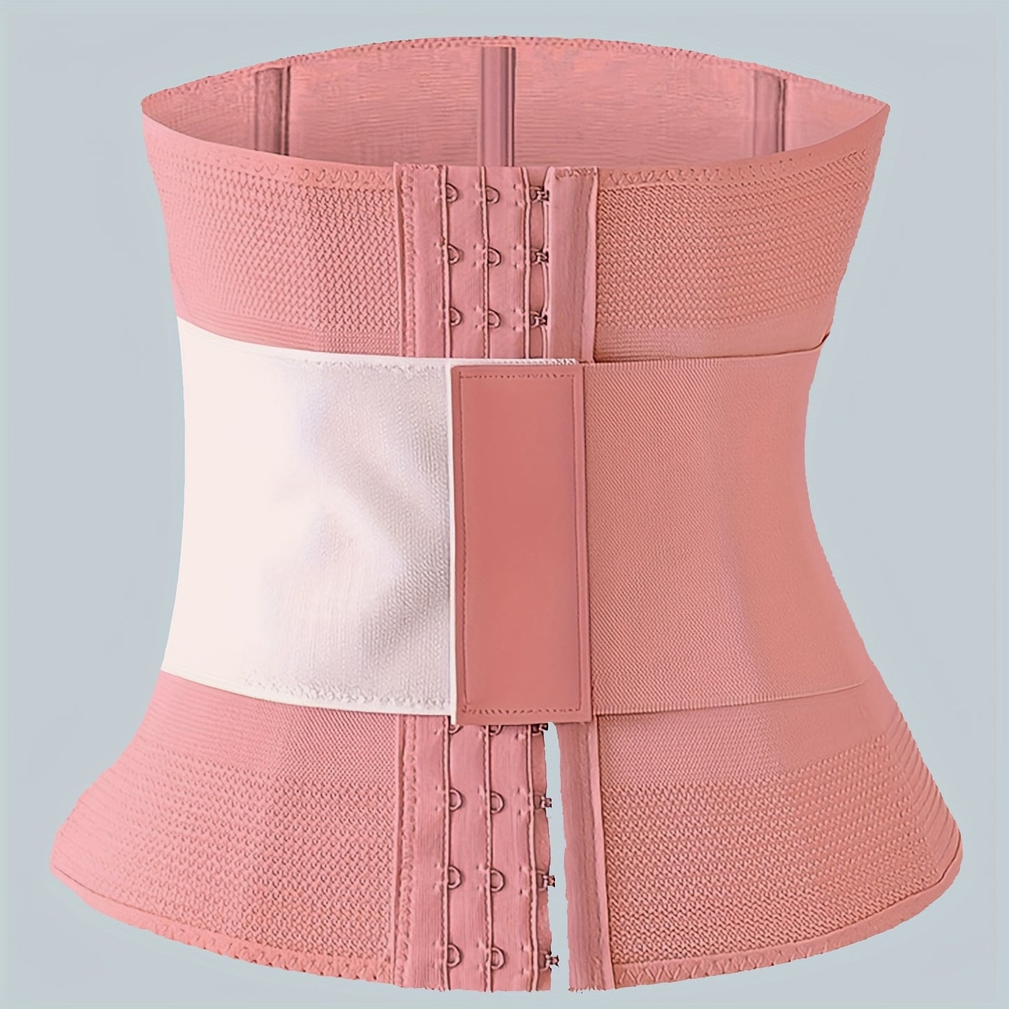 Tummy Control Waist Trainer Wrap, 90% Elastane 10% Fabric, Medium Compression Body Cincher with Hook & Eye Closure, Hand Washable Abdominal Shaper