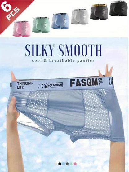 Men's Boxer Briefs - Breathable 6 Pack Everyday
